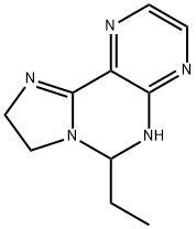 Imidazo[1,2-c]pteridine, 6-ethyl-4,6,8,9-tetrahydro- (9CI) 结构式