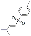 Benzene, 1-methyl-4-[[(1E)-3-methyl-1,3-butadienyl]sulfonyl]- (9CI) 结构式