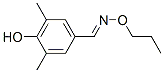 Benzaldehyde, 4-hydroxy-3,5-dimethyl-, O-propyloxime (9CI) 结构式