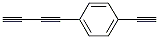 Benzene, 1-(1,3-butadiynyl)-4-ethynyl- (9CI) 结构式