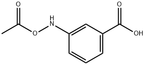 Benzoic acid, 3-[(acetyloxy)amino]- (9CI) 结构式