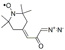 4-(3-diazo-2-oxopropylidene)-2,2,6,6-tetramethylpiperidine-1-oxyl 结构式
