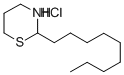 2-Nonyltetrahydro-2H-1,3-thiazine hydrochloride 结构式