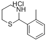 2-(o-Tolyl)tetrahydro-2H-1,3-thiazine hydrochloride 结构式