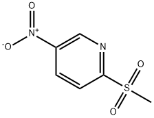 2-(Methylsulfonyl)-5-nitropyridine 结构式