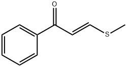 (E)-4-(METHYLTHIO)CHALCONE 结构式