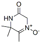 2(1H)-Pyrazinone,  3,6-dihydro-5,6,6-trimethyl-,  4-oxide 结构式