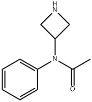 Acetamide,  N-3-azetidinyl-N-phenyl- 结构式