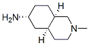6-Isoquinolinamine,decahydro-2-methyl-,(4aalpha,6alpha,8aalpha)-(9CI) 结构式