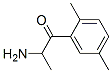 1-Propanone,  2-amino-1-(2,5-dimethylphenyl)- 结构式