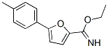 2-Furancarboximidicacid,5-(4-methylphenyl)-,ethylester(9CI) 结构式