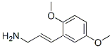 3-(2,5-二甲氧基苯基)丙-2-烯-1-胺 结构式
