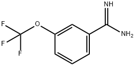 3-(Trifluoromethoxy)benzimidamide 结构式