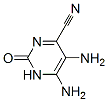 4-Pyrimidinecarbonitrile,  5,6-diamino-1,2-dihydro-2-oxo- 结构式