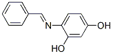 1,3-Benzenediol, 4-[(phenylmethylene)amino]- (9CI) 结构式