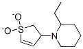 Piperidine, 1-(2,3-dihydro-1,1-dioxido-3-thienyl)-2-ethyl- (9CI) 结构式