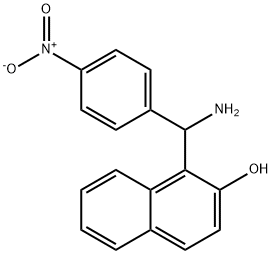 1-[AMINO-(4-NITRO-PHENYL)-METHYL]-NAPHTHALEN-2-OL 结构式