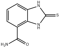 1H-Benzimidazole-4-carboxamide,2,3-dihydro-2-thioxo- 结构式