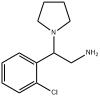 2-(2-Chlorophenyl)-2-(pyrrolidin-1-yl)ethanamine