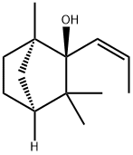 Bicyclo[2.2.1]heptan-2-ol, 1,3,3-trimethyl-2-(1Z)-1-propenyl-, (1R,2R,4S)- (9CI) 结构式