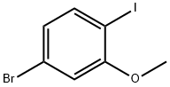 4-溴-1-碘-2-甲氧基苯 结构式