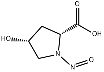 D-Proline, 4-hydroxy-1-nitroso-, cis- (9CI) 结构式