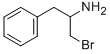 Benzeneethanamine, a-(bromomethyl)- 结构式