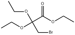 3-BroMo-2,2-diethoxy-propanoic Acid Ethyl Ester 结构式