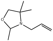 Oxazolidine, 2,4,4-trimethyl-3-(2-propenyl)- (9CI) 结构式