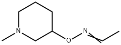Acetaldehyde, O-(1-methyl-3-piperidinyl)oxime (9CI) 结构式