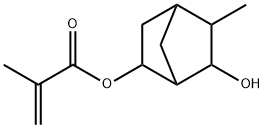 2-Propenoicacid,2-methyl-,6-hydroxy-5-methylbicyclo[2.2.1]hept-2-ylester(9CI) 结构式