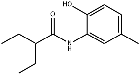 Butanamide, 2-ethyl-N-(2-hydroxy-5-methylphenyl)- (9CI) 结构式