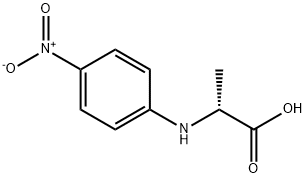 (R)-N-(硝基苯基)-丙氨酸 结构式