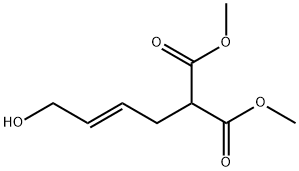 (4-羟基-2-丁烯基)马来酸二甲酯 结构式