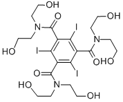 碘西胺 结构式