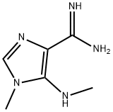 1H-Imidazole-4-carboximidamide,1-methyl-5-(methylamino)- 结构式