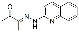 3-[2-(Quinoline-2-yl)hydrazono]-2-butanone 结构式