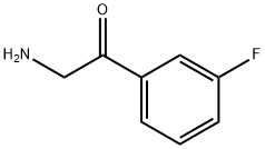 2-氨基-1-(3-氟苯基)乙烷-1-酮 结构式