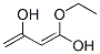 1,3-Butadiene-1,3-diol, 1-ethoxy- (9CI) 结构式