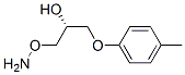 2-Propanol,1-(aminooxy)-3-(4-methylphenoxy)-,(2R)-(9CI) 结构式