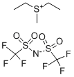 二乙基甲基锍双(三氟甲基磺酰基)酰亚胺 结构式