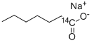 HEPTANOIC ACID, SODIUM SALT, [1-14C] 结构式