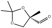 1,3-Dioxolane-4-carboxaldehyde, 2,2,4-trimethyl-, (4S)- (9CI) 结构式