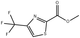 4-(三氟甲基)噻唑-2-甲酸甲酯 结构式