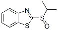 Benzothiazole, 2-[(1-methylethyl)sulfinyl]- (9CI) 结构式