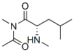 acetyl-N-dimethylleucinamide 结构式