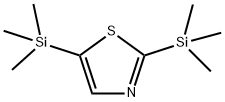 2,5-二(三甲硅烷基)噻唑 结构式