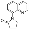 1-(8-Quinolinyl)-2-pyrrolidinone 结构式