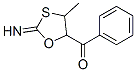 Methanone, (2-imino-4-methyl-1,3-oxathiolan-5-yl)phenyl- (9CI) 结构式