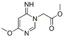 1(6H)-Pyrimidineaceticacid,6-imino-4-methoxy-,methylester(9CI) 结构式